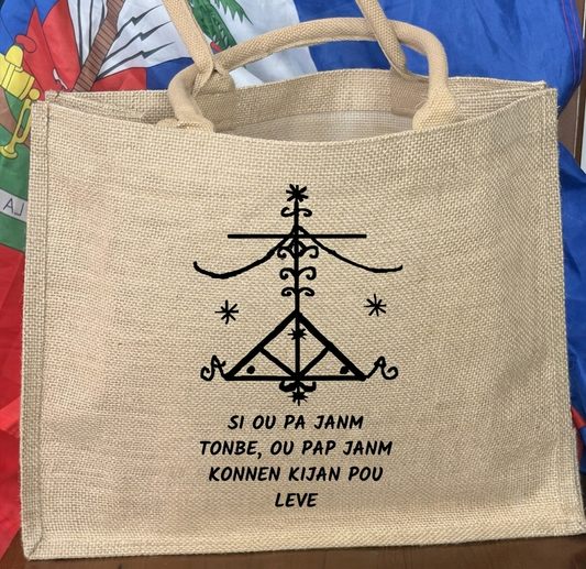 Cabas | Ogu Feray - Si ou pa janm tonbe ou pap janm konnen kijan pou leve