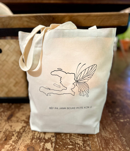 Tote | Zile Papiyon - Bef pa janm bouke pote kon li